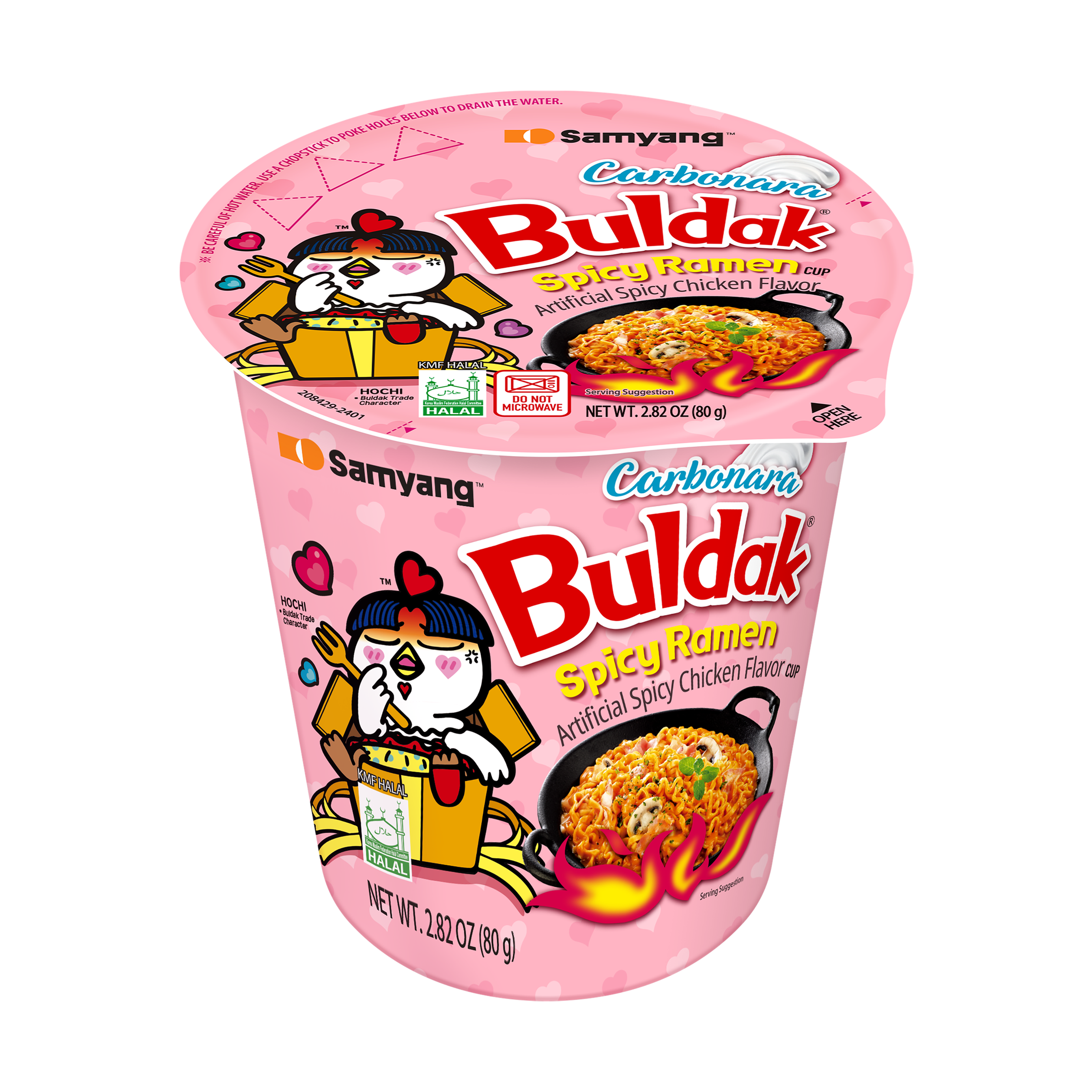 Buldak Carbonara