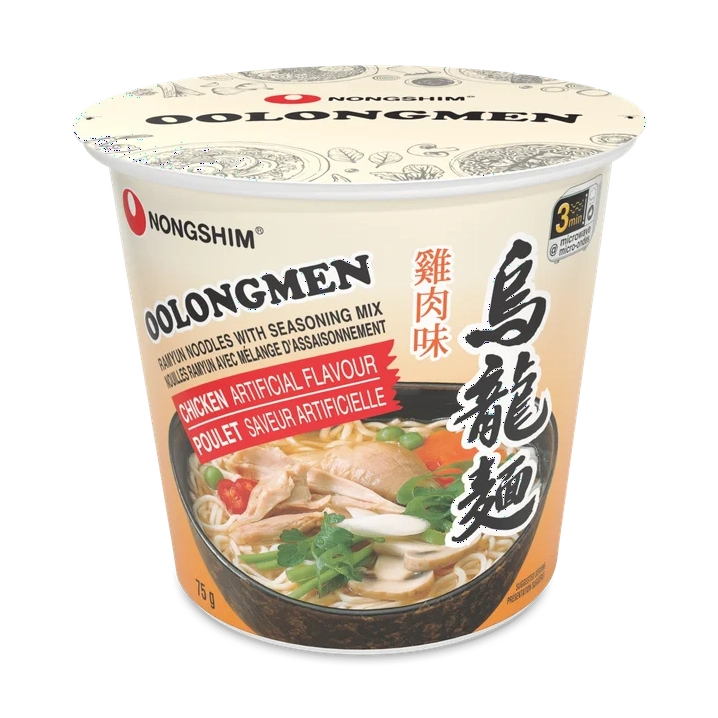 Nongshim Oolongmen Chicken Cup
