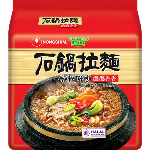 Nongshim "Clay Pot" Miso Vegetables