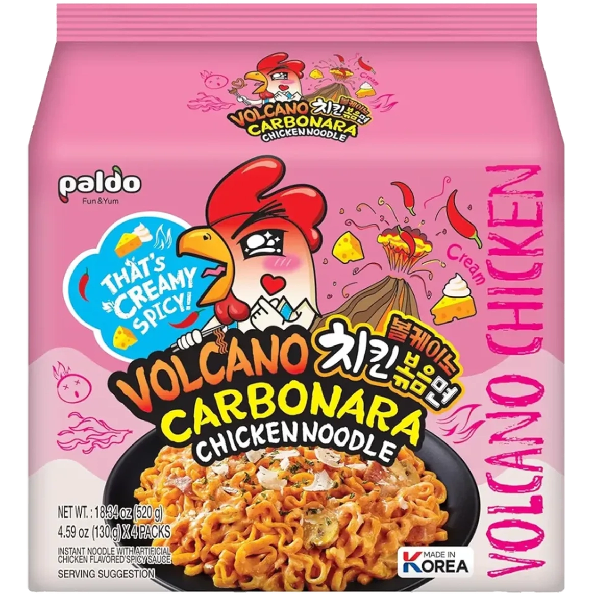 Volcano Carbonara Spicy